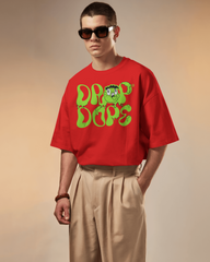 Drip Drop Drop Shoulder T-shirt