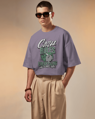 Cash Rules Drop Shoulder T-shirt