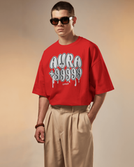 Aura +99999 Drop Shoulder T-shirt