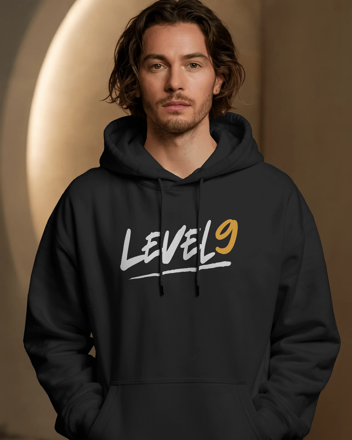 Level9 Signature Drop Shoulder Hoodie